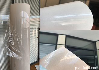 0.10mm PVC διακοσμητικό περικάλυμμα επιτραπέζιων κορυφών κάλυψης επίπλων φύλλων αλουμινίου υψηλό στιλπνό βινυλίου