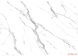 ROHS 0.50mm άσπρη μαρμάρινη ταινία PVC για την εσωτερική μπροστινή διακόσμηση επίπλων