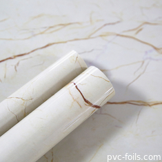Υψηλή λάμψη PVC ταινία ρολό για PVC παράθυρο καλύπτει αντίσταση UV
