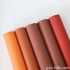 Υπερ Ματ PVC διακοσμητική ταινία Custom χρώμα μαλακό άγγιγμα για πόρτες κουζίνας