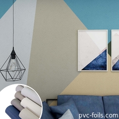 Υπερ-ματ αντι-αποτυπώματα PVC διακοσμητικό φύλλο για εσωτερικές επιφάνειες