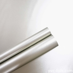 Λάμιναριστική ταινία από PVC με γυαλιστερή μεταλλική ασημένια ύλη για την επιφάνεια επίπλων