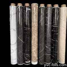 Νέο μαρμάρινο μοντέλο πλαστικής ταινίας PVC για διακόσμηση εσωτερικών επιφανειών