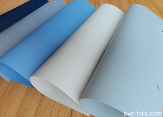 Μπλε Super Matte Solid Color αυτοκόλλητο PVC φιλμ για DIY διακόσμηση σπιτιού