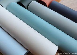 Υπερ-ματ στερεόχρωμη διακοσμητική ταινία PVC για την επικάλυψη εσωτερικών θυρών