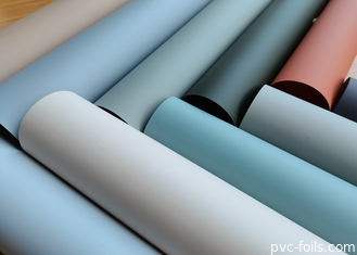Υπερ-ματ Παντόν χρώμα PVC διακοσμητικό φιλμ για εσωτερικές πόρτες