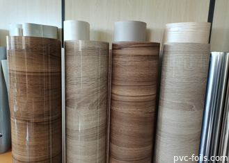 Υψηλή λάμψη PVC ταινία για έπιπλα για τις επιφάνειες των σύγχρονων ντουλαπιών