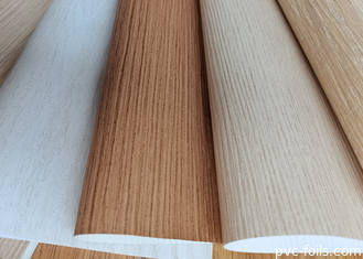 Φύλλα για τοματισμό PVC από κόκκους ξύλου χρυσής βελανιδιάς για προφίλ παραθύρων και θυρών
