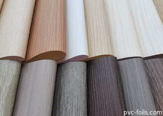 Υπερματ ξύλινη υφή PVC διακοσμητική ταινία για πίνακα WPC και περιτύλιξη προφίλ
