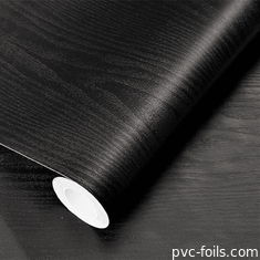 Αδιάβροχη ψηφιακή εκτύπωση ξύλινο κόκκο PVC διακοσμητικό φιλμ για έπιπλα και διακόσμηση ντουλάπιων