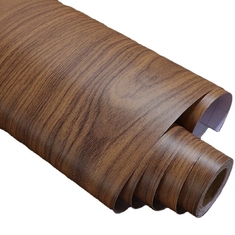 0.3mm Deep Emboss PVC Decorative Film Wood Grain Pvc Membrane Foil για πόρτες ντουλαπιών