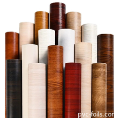 Φιλικό προς το DIY PVC διακοσμητικό φιλμ για μετασχηματισμό επίπλων Ματ ξύλο φινίρισμα με κόκκους