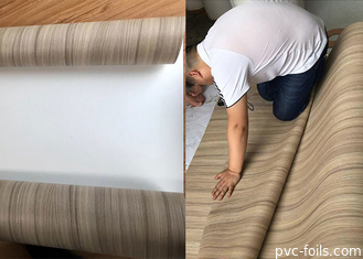 MDF ξύλινη ταινία PVC σιταριού για την εσωτερική διακόσμηση ελασματοποίησης επίπλων