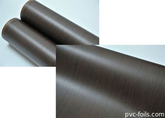 Foshan Custom Wood Grain PVC διακοσμητικό φύλλο για πόρτες μεμβράνης
