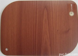 Διακοσμητική ταινία PVC πορτών για το ξύλινο σιτάρι 0.12mm περικαλυμμάτων επίπλων