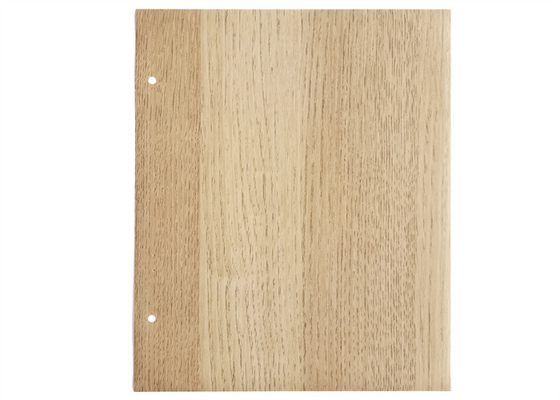 Φύλλο αλουμινίου επίπλων PVC χρώματος Teakwood για τη διακόσμηση πορτών γραφείου