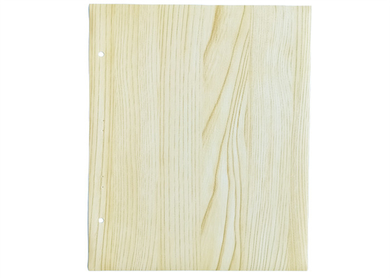 Φύλλο αλουμινίου επίπλων PVC χρώματος Teakwood για τη διακόσμηση πορτών γραφείου