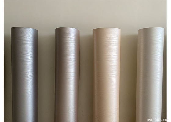 ROHS Μη αυτοκόλλητο ανάγλυφο φύλλο PVC επίπλων Αδιάβροχο