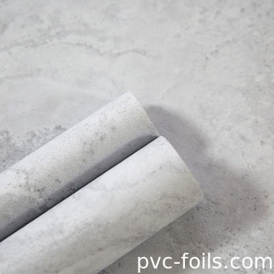 2D στρώση PVC έπιπλα ταινία ρολό προσαρμοσμένο μαρμάρινο σχεδιασμό