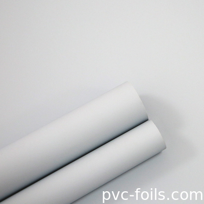 Σατέν λευκό PVC διακοσμητικό φιλμ Super Matte για πόρτες ντουλάπων κουζίνας