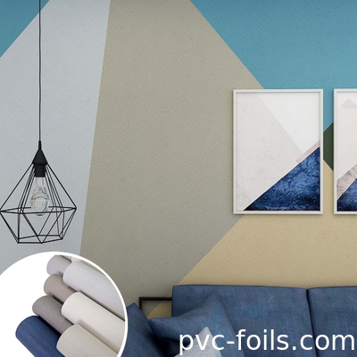 Υπερ-ματ αντι-αποτυπώματα PVC διακοσμητικό φύλλο για εσωτερικές επιφάνειες