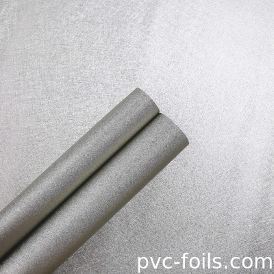 Μεταλλική ασημένια διακοσμητική ταινία PVC για εσωτερικά έπιπλα, επικάλυψη θυρών