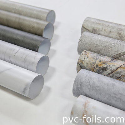 Νέο μαρμάρινο σχεδιασμό PVC διακοσμητικό φύλλο για επιφάνεια, μεμβρανικό πρές