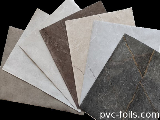 Προσαρμοσμένη ταινία περιτύλιξης PVC με αποτέλεσμα μαρμάρου για διακόσμηση καλυμμάτων επίπλων
