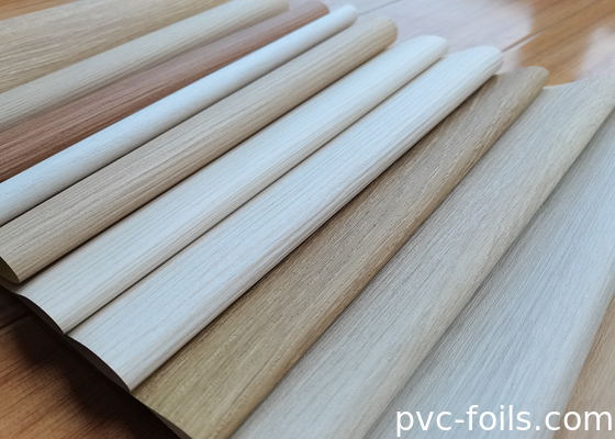 Υπερ-ματ ξύλινο κόκκο PVC διακοσμητικό φιλμ για έπιπλα και ντουλάπια Ανανεώστε
