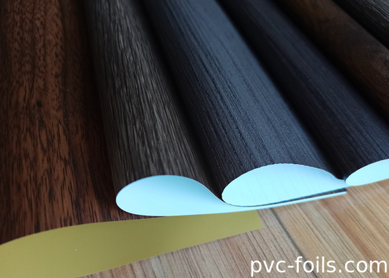 Φόρμα περιτύλιξης PVC από κόκκους ξύλου κερασιού για το σχεδιασμό ειδικών επίπλων