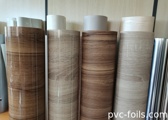 Υψηλή λάμψη PVC ταινία για έπιπλα για τις επιφάνειες των σύγχρονων ντουλαπιών