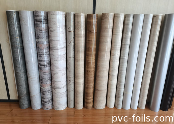 Επίδραση μαρμάρου PVC διακοσμητική ταινία για πίεση κενού πλήρης πλάτος εκτύπωσης 1400mm