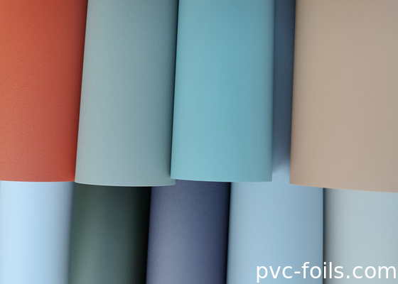 Σκληρόχρωμο μαλακό PVC διακοσμητικό φιλμ για πύλες κενού και μεμβρανών