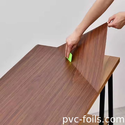 Αυτοκόλλητη ψηφιακή εκτύπωση PVC διακοσμητική ταινία για την διακόσμηση τραπεζιού και επιτραπέζιου