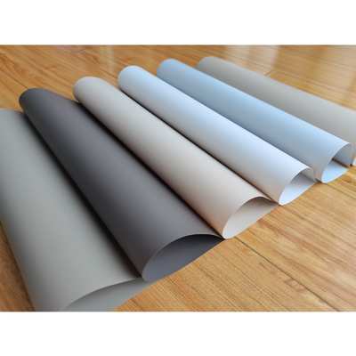 Χρώμα γκρι αυτοκόλλητο φιλμ PVC για διακόσμηση θυρών ντουλάπι - εύκολο ξεφλούδισμα και κολλήματα βινυλίου