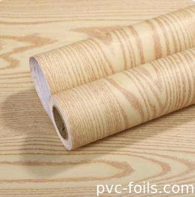 1.22x50M Καλύτερα πωλούμενο ανάγλυφο ξύλο PVC τοιχογραφία διακοσμητική αυτοκόλλητη ταινία για διακόσμηση σπιτιού