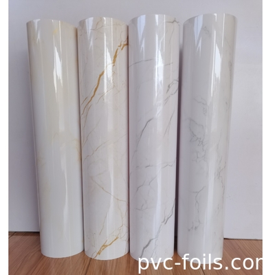 Οικιακή διακόσμηση Αδιάβροχο PVC μαρμάρινο φύλλο αυτοκόλλητα αυτοκόλλητα αυτοκόλλητα Wallpapers Επαφή χαρτί για μαγειρική countertop