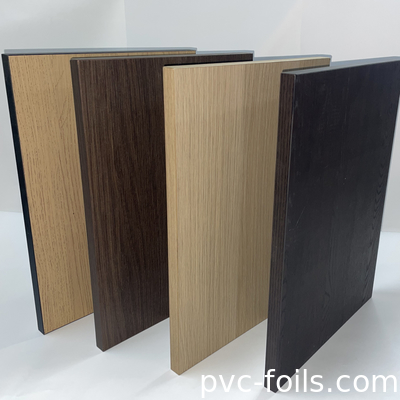 0.3mm Deep Emboss PVC Decorative Film Wood Grain Pvc Membrane Foil για πόρτες ντουλαπιών