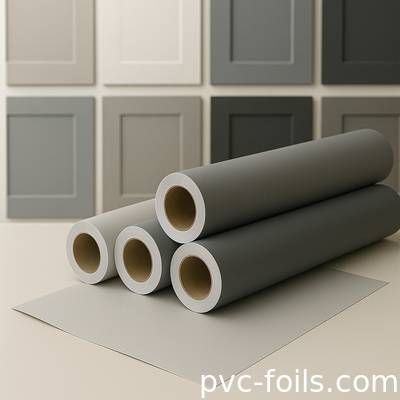 Ελαφρύ άγγιγμα Super Matte Solid Color PVC Φόρμα Λαμινισμού για έπιπλα και πόρτες
