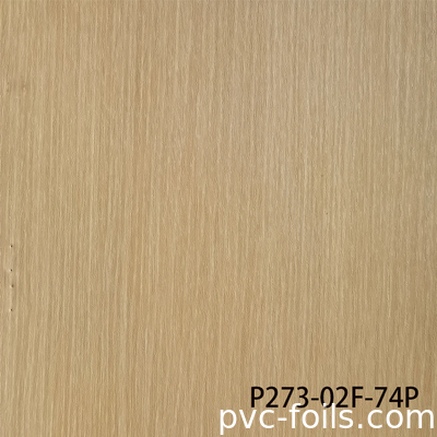 Πρωταθλήματα Ματ ξύλινη υφή PVC διακοσμητική ταινία για πόρτες μεμβράνης