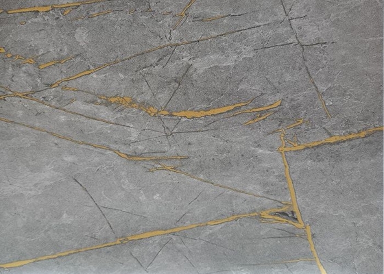 φύλλο αλουμινίου PVC 0.50mm το διακοσμητικό για την κάλυψη των επίπλων υψηλών σχολιάζει το μαρμάρινο σιτάρι τέρματος