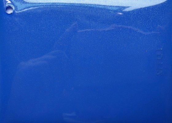 Μπλε αυτοκόλλητη ταινία 90cm PVC υψηλός στιλπνός λαμπρός διακοσμήσεων γραφείου