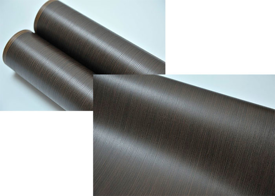 Foshan Custom Wood Grain PVC διακοσμητικό φύλλο για πόρτες μεμβράνης